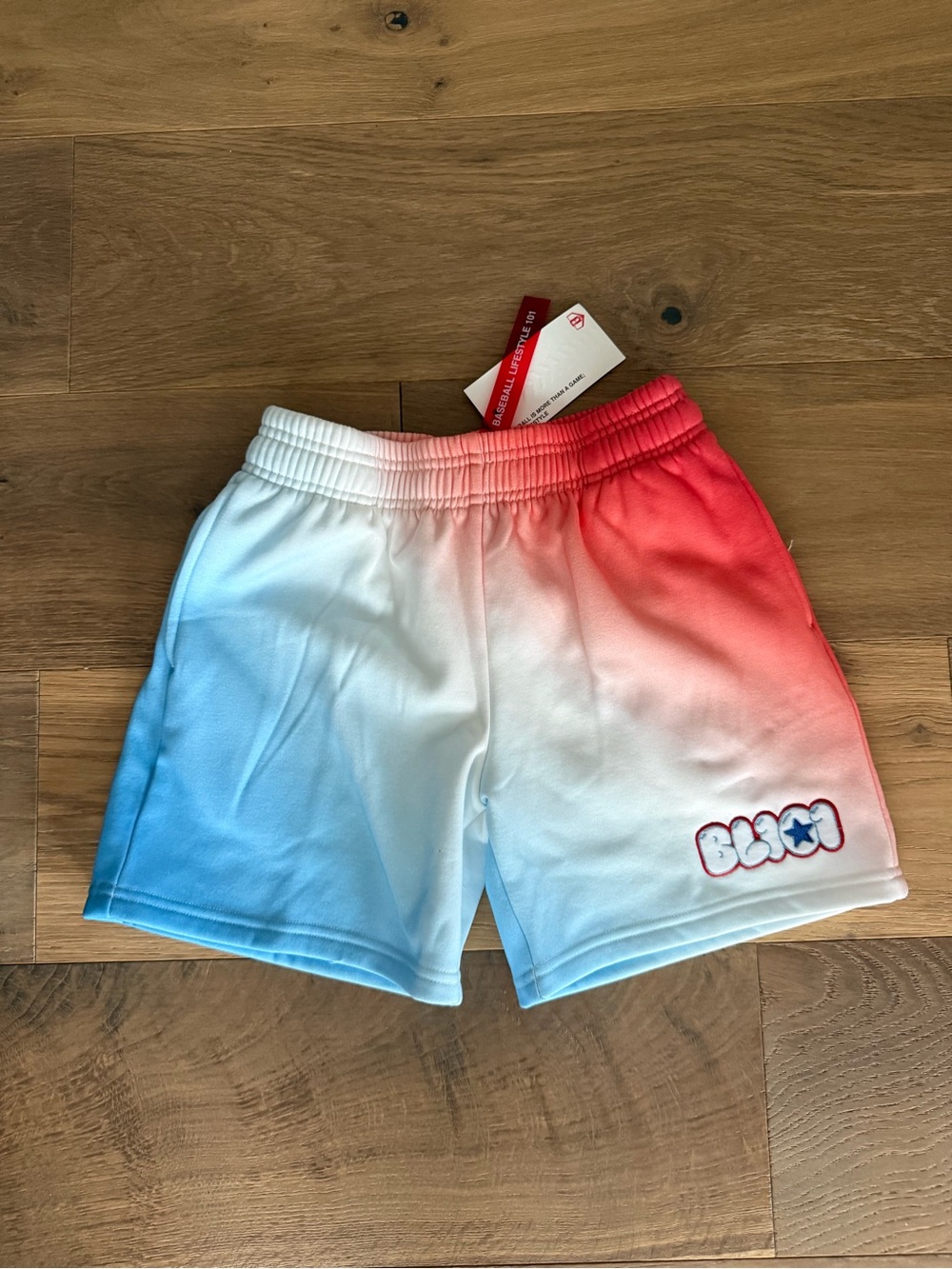Baseball Lifestyle 101 - Cotton Candy Sweatshorts - USA - NEW WITH TAGS